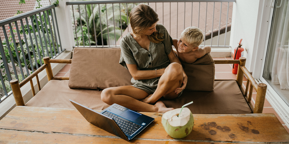 Remote working and home life balance